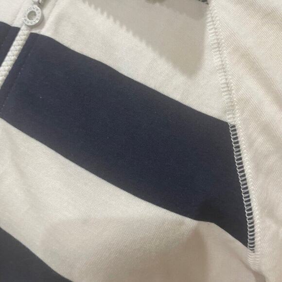 TOMMY BAHAMA POLO DRESS NAVY BLUE/WHITE STRIPES COTTON Sz S SAILOR NAUTICAL CORE - Picture 16 of 16